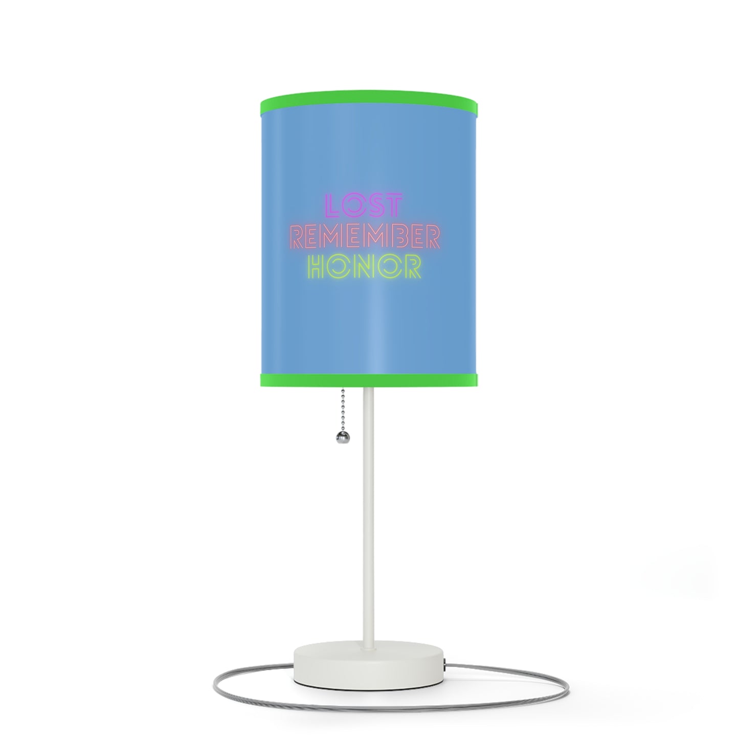 Lamp on a Stand, US|CA plug: Skateboarding Lite Blue 