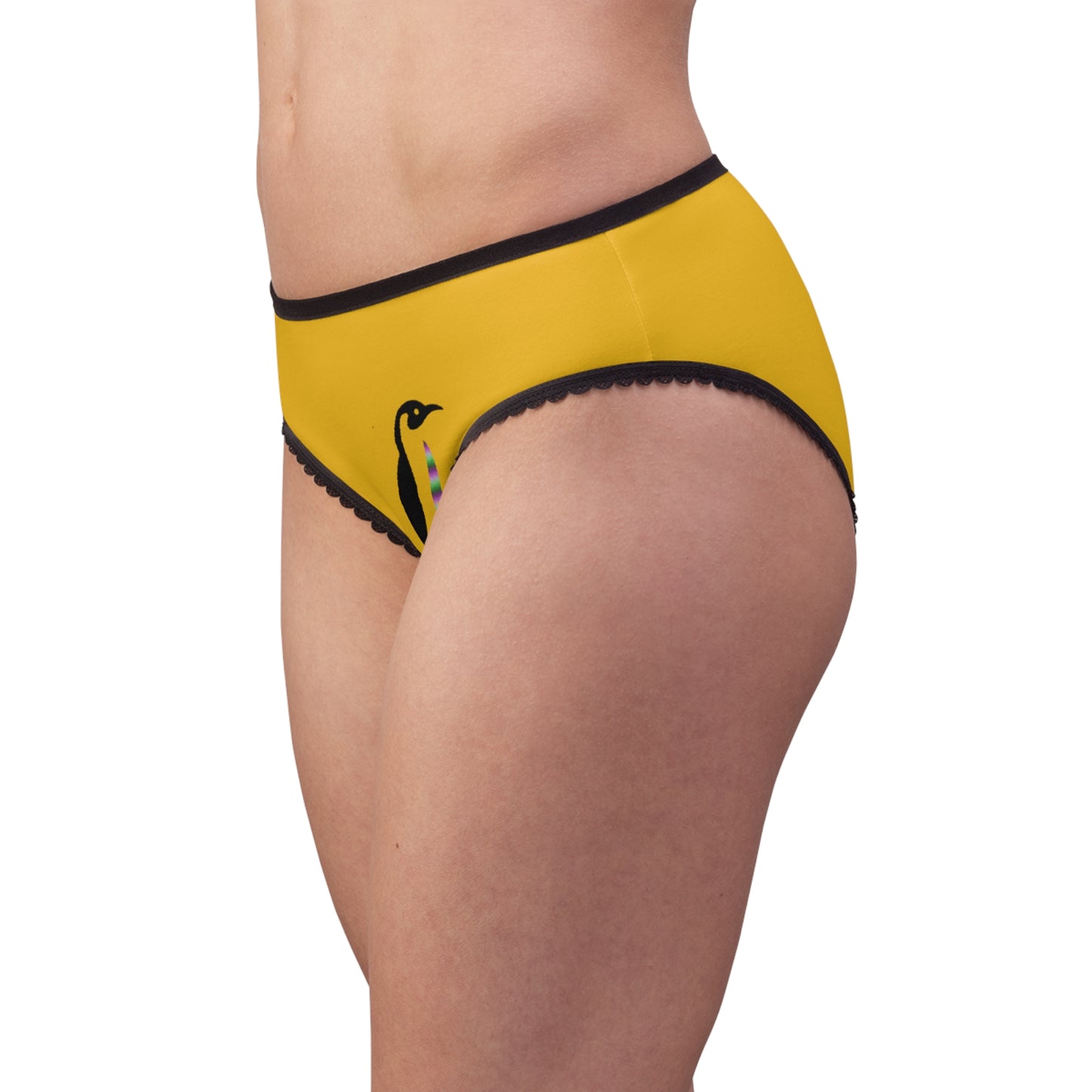 Women's Briefs: Bowling Yellow