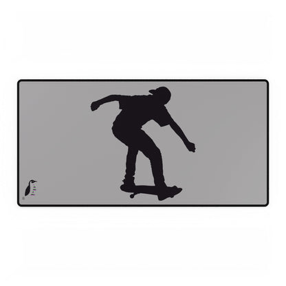 Desk Mats: Skateboarding Lite Grey