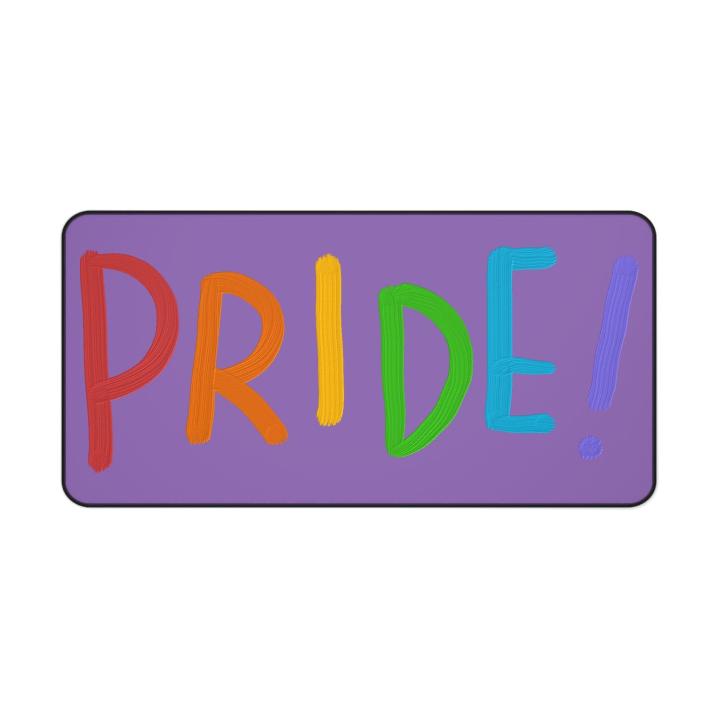 Desk Mat: LGBTQ Pride Lite Purple