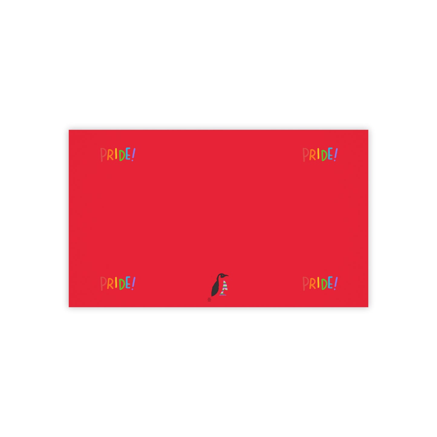 Post-it® Note Pads: LGBTQ Pride Dark Red