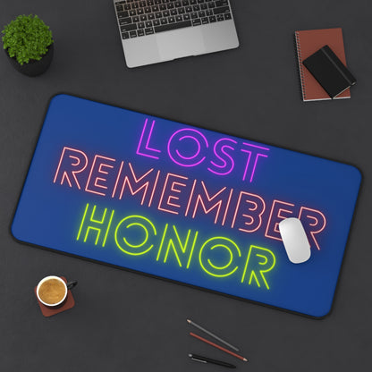 Desk Mat: Lost Remember Honor Dark Blue