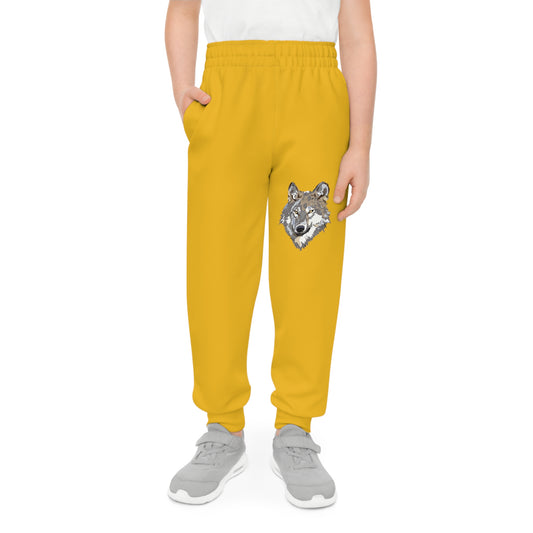 Youth Joggers: Wolves Yellow