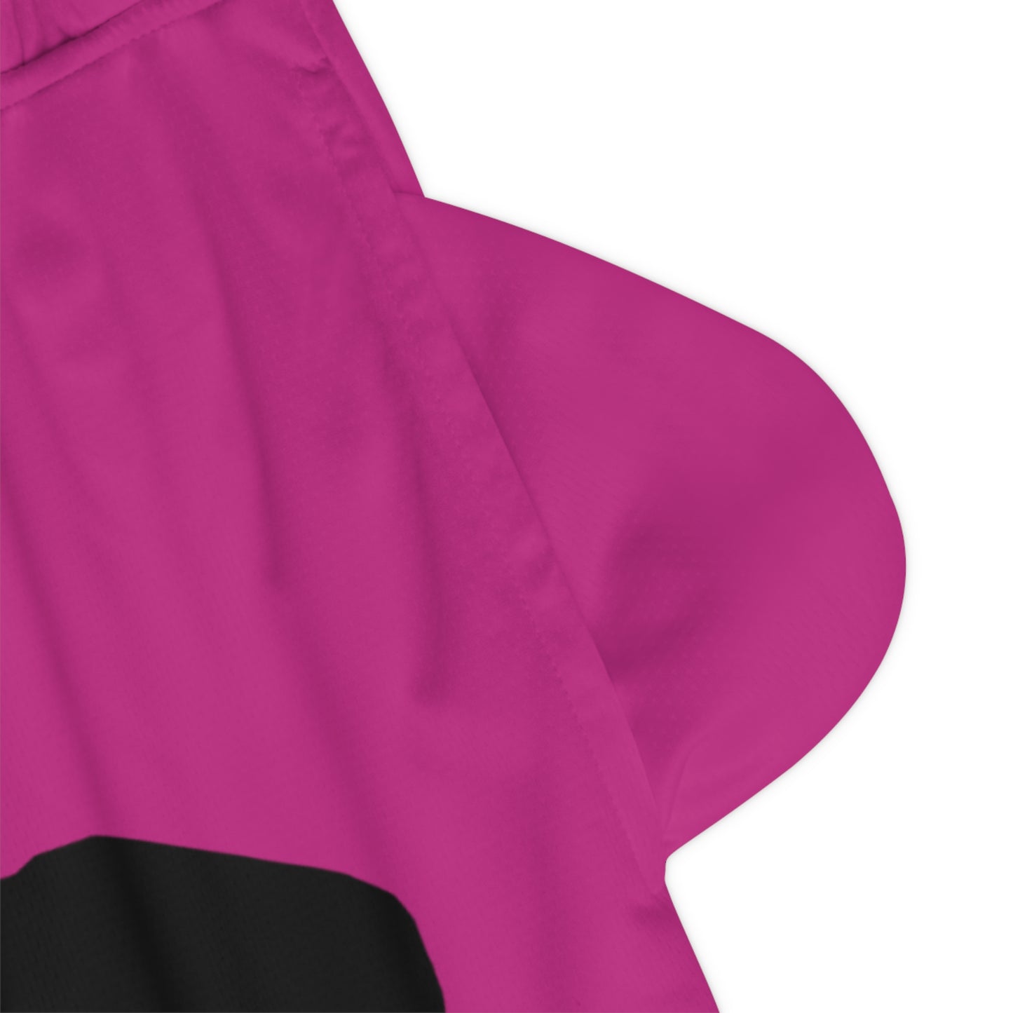 Basketball Rib Shorts: Hockey Pink