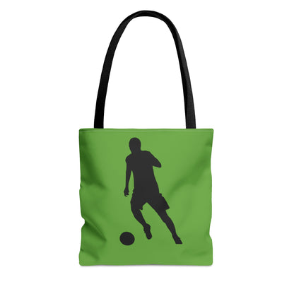 Tote Bag: Soccer Green