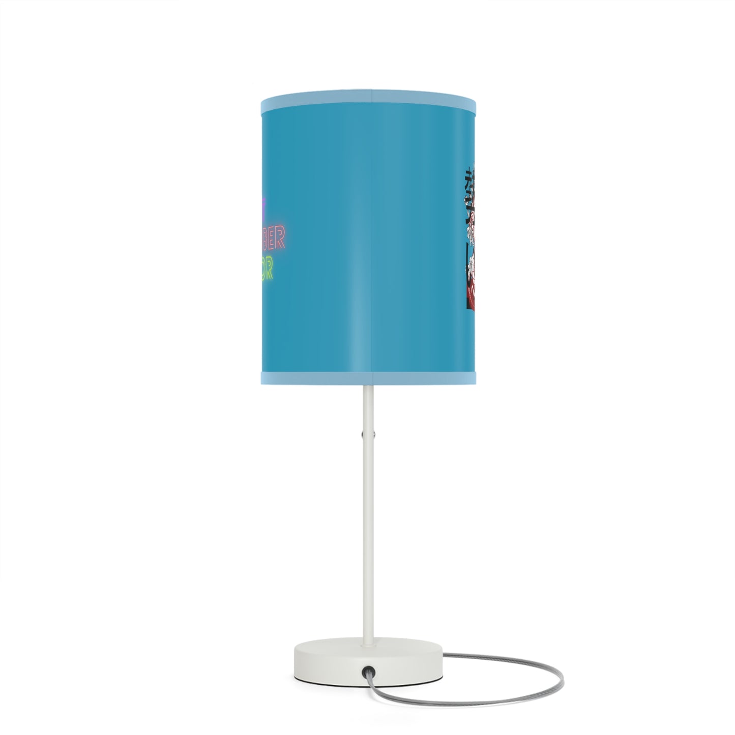 Lamp on a Stand, US|CA plug: Dragons Turquoise