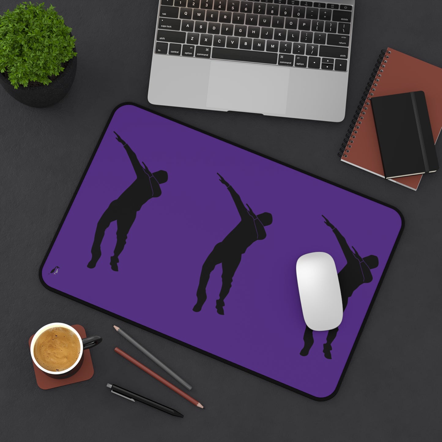 Desk Mat: Dance Purple