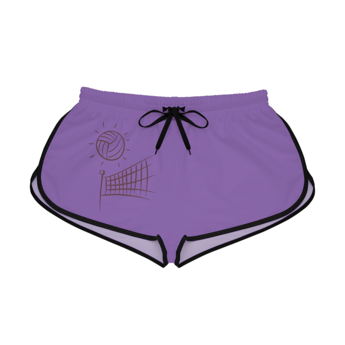 Women's Relaxed Shorts: Volleyball Lite Purple