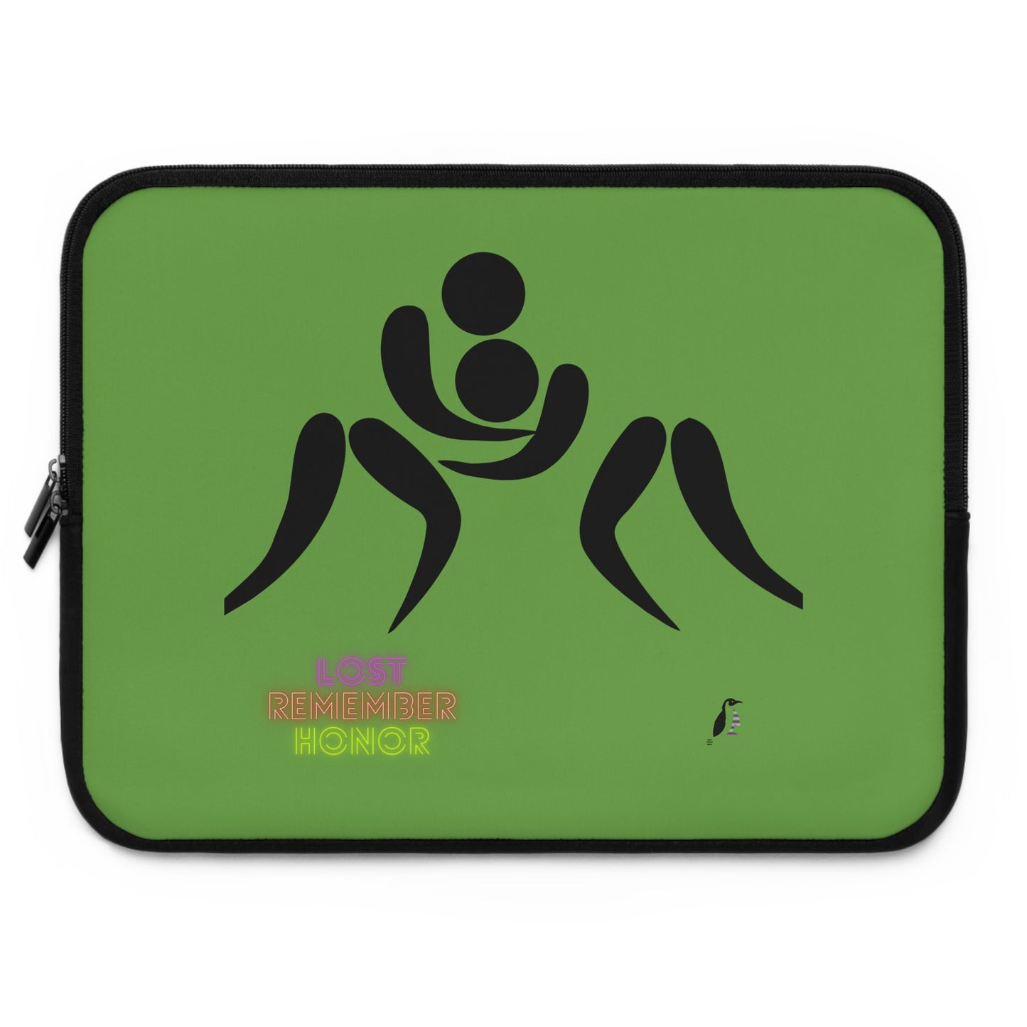 Laptop Sleeve: Wrestling Green