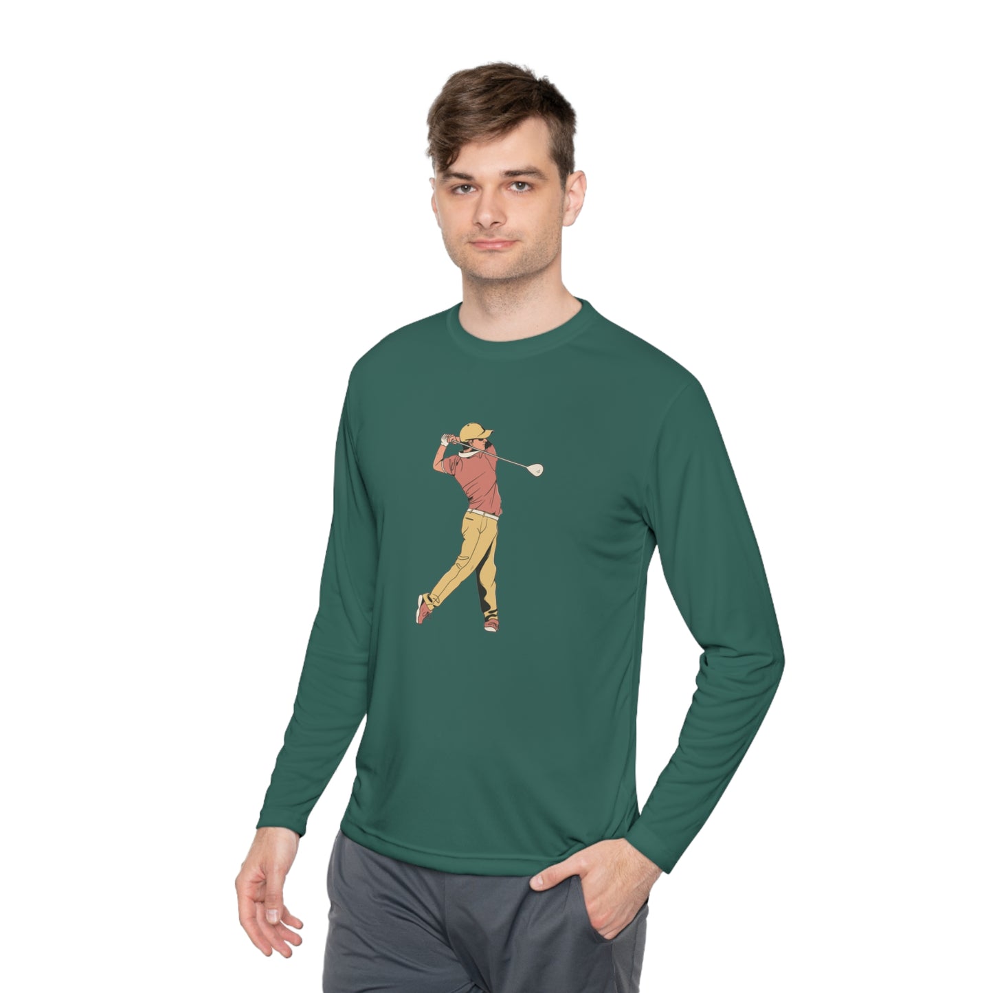 Lightweight Long Sleeve Tee: Golf #2