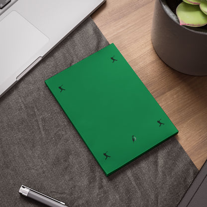 Post-it® Note Pads: Baseball Dark Green