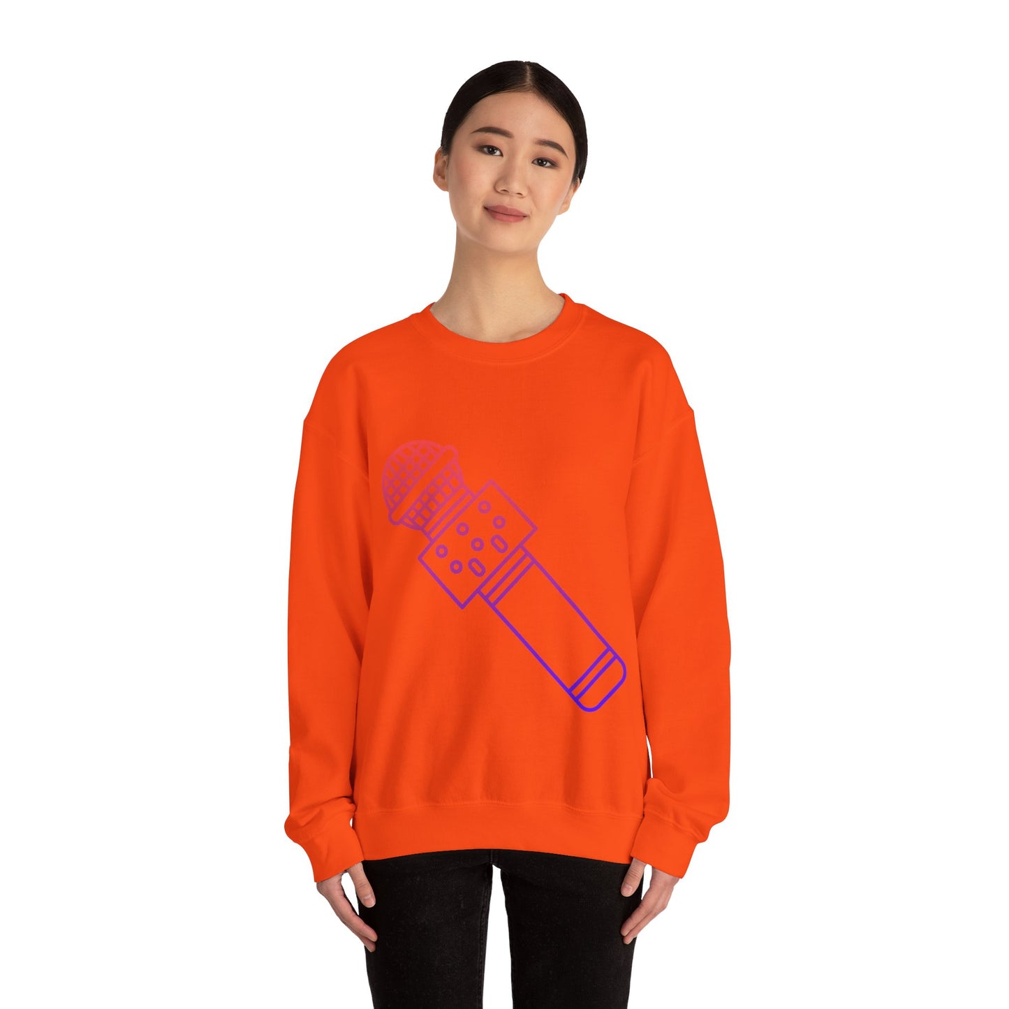 Heavy Blend™ Crewneck Sweatshirt: Musika #1 