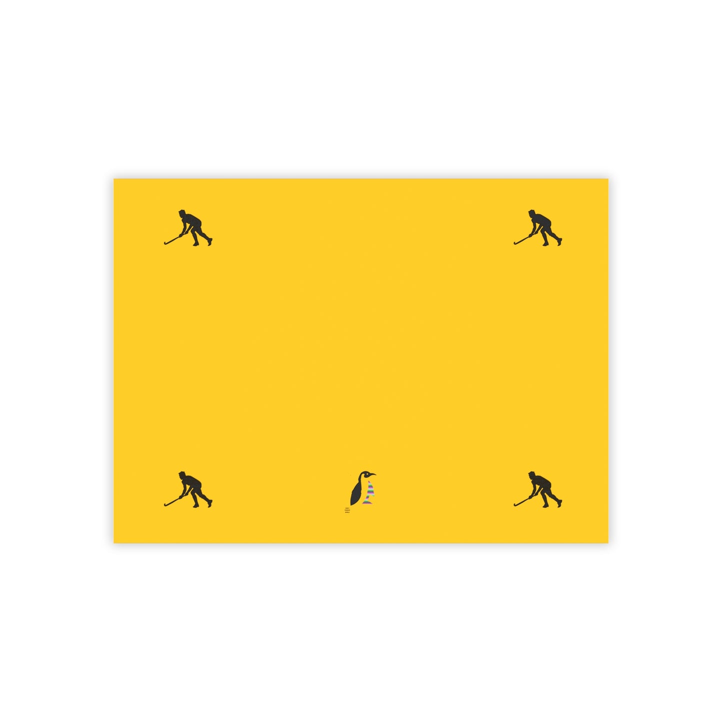 Post-it® Note Pads: Hockey Yellow