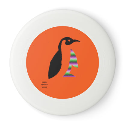 Frisbee: Crazy Penguin World Logo Orange