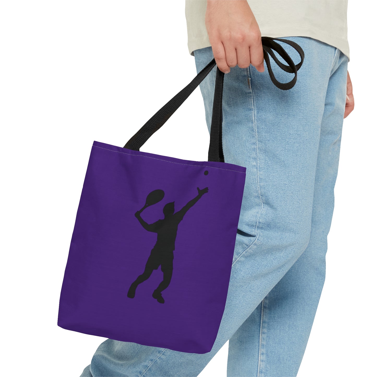 Tote Bag: Tennis Purple