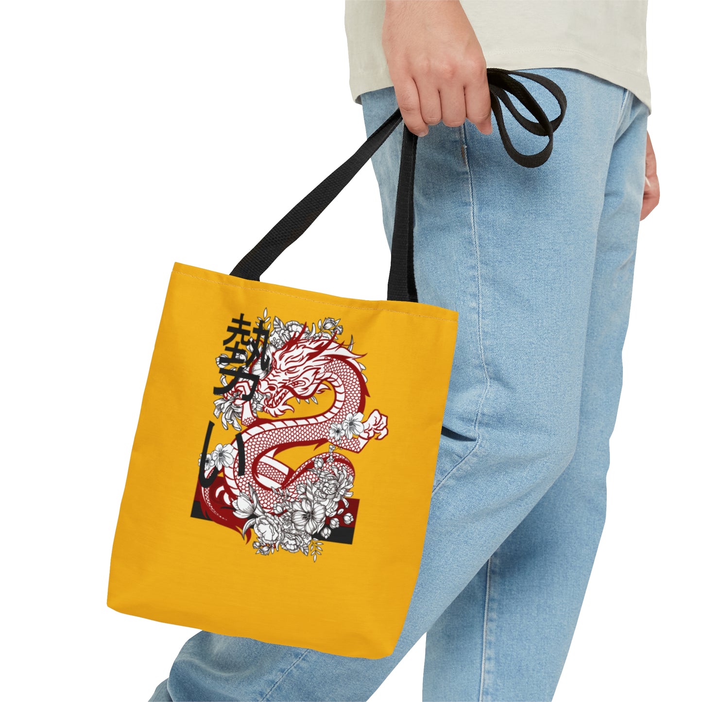 Tote Bag: Dragons Yellow