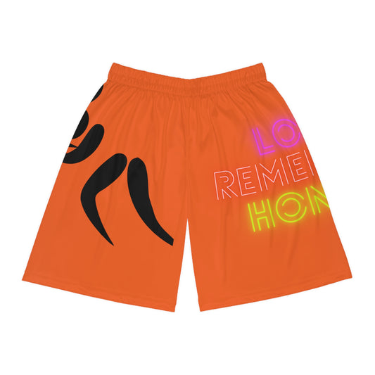 Basketball Shorts: Wrestling Orange