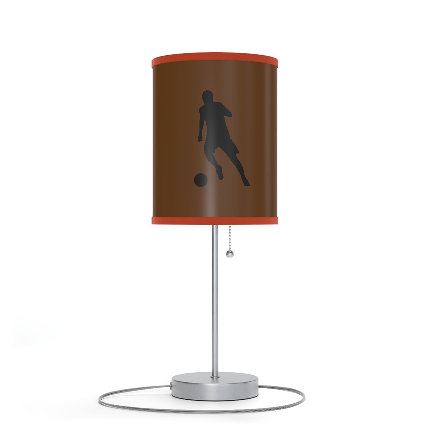 Lamp on a Stand, US|CA plug: Soccer Brown