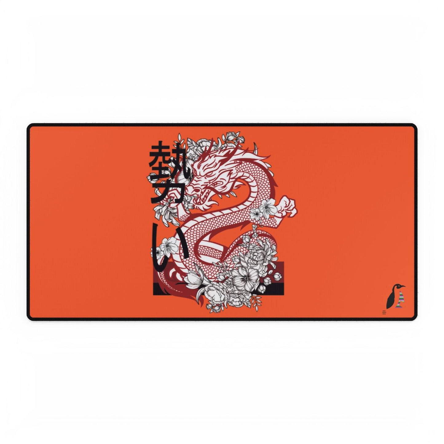 Desk Mats: Dragons Orange