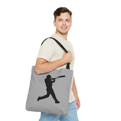 Tote Bag: Baseball Lite Grey