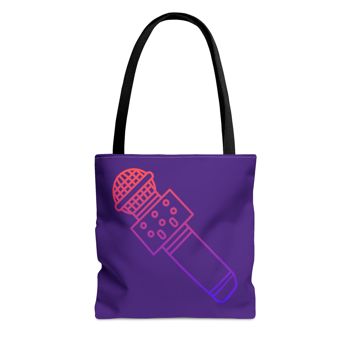 Tote Bag: Music Purple