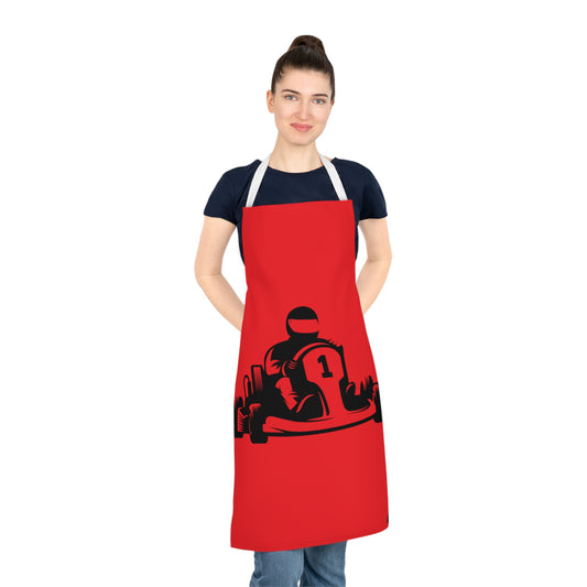 Adult Apron: Racing Red
