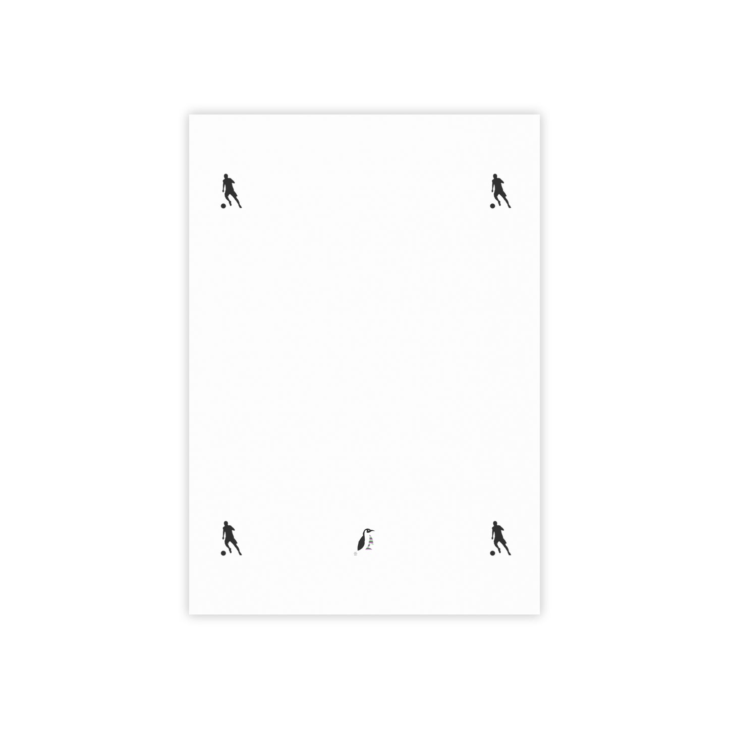 Post-it® Note Pads: Soccer White