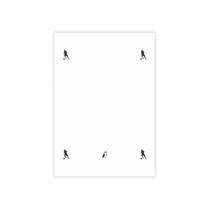 Post-it® Note Pads: Soccer White