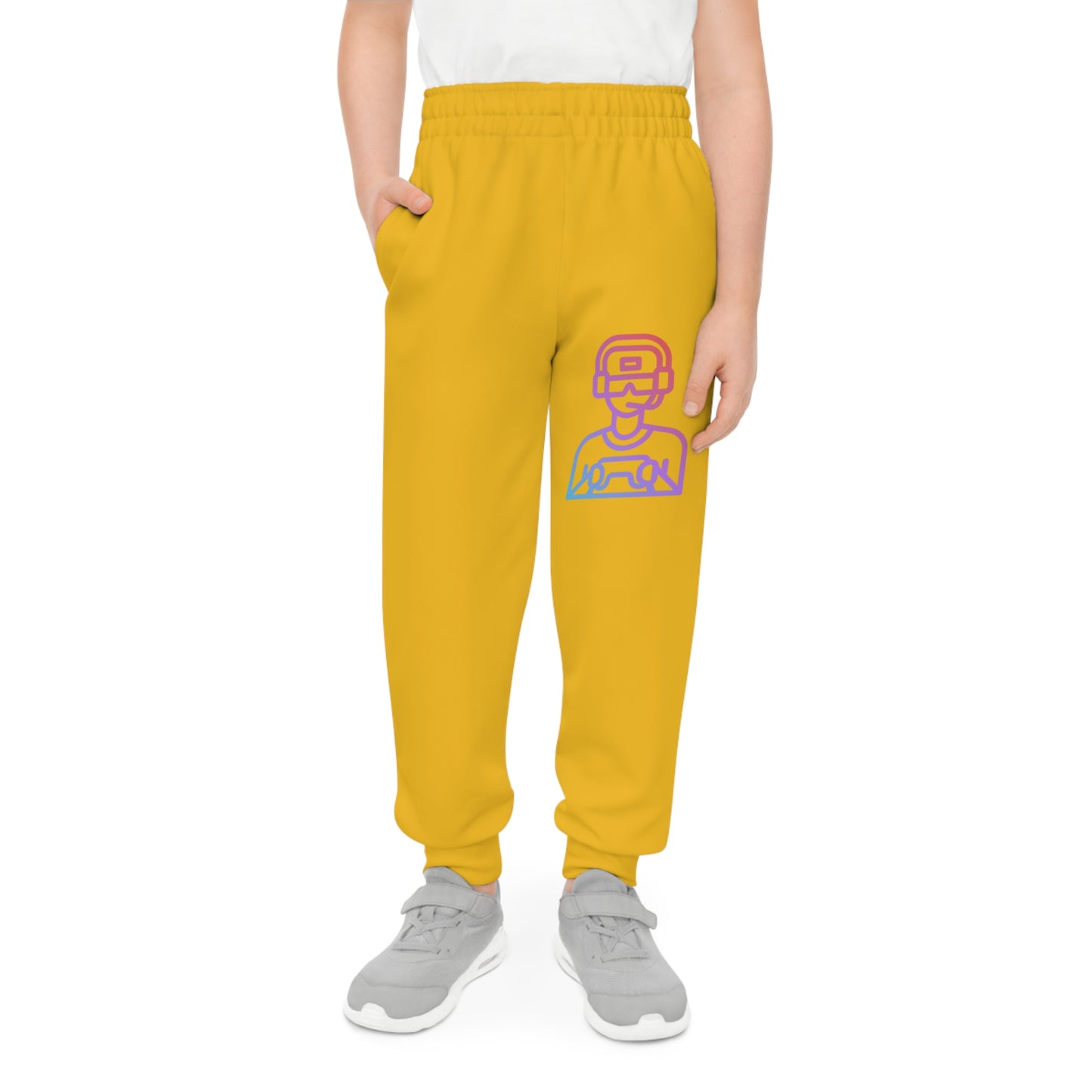 Youth Joggers: Gaming Yellow