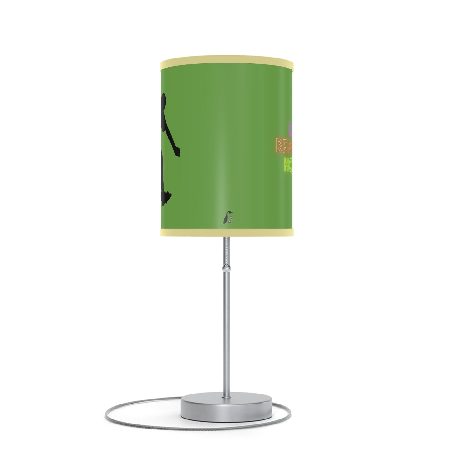 Lamp on a Stand, US|CA plug: Skateboarding Green