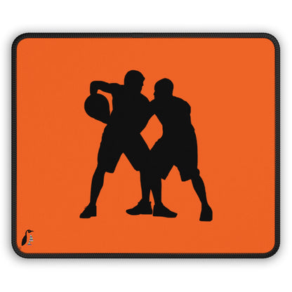 Gaming Mouse Pad: Basketball Orange