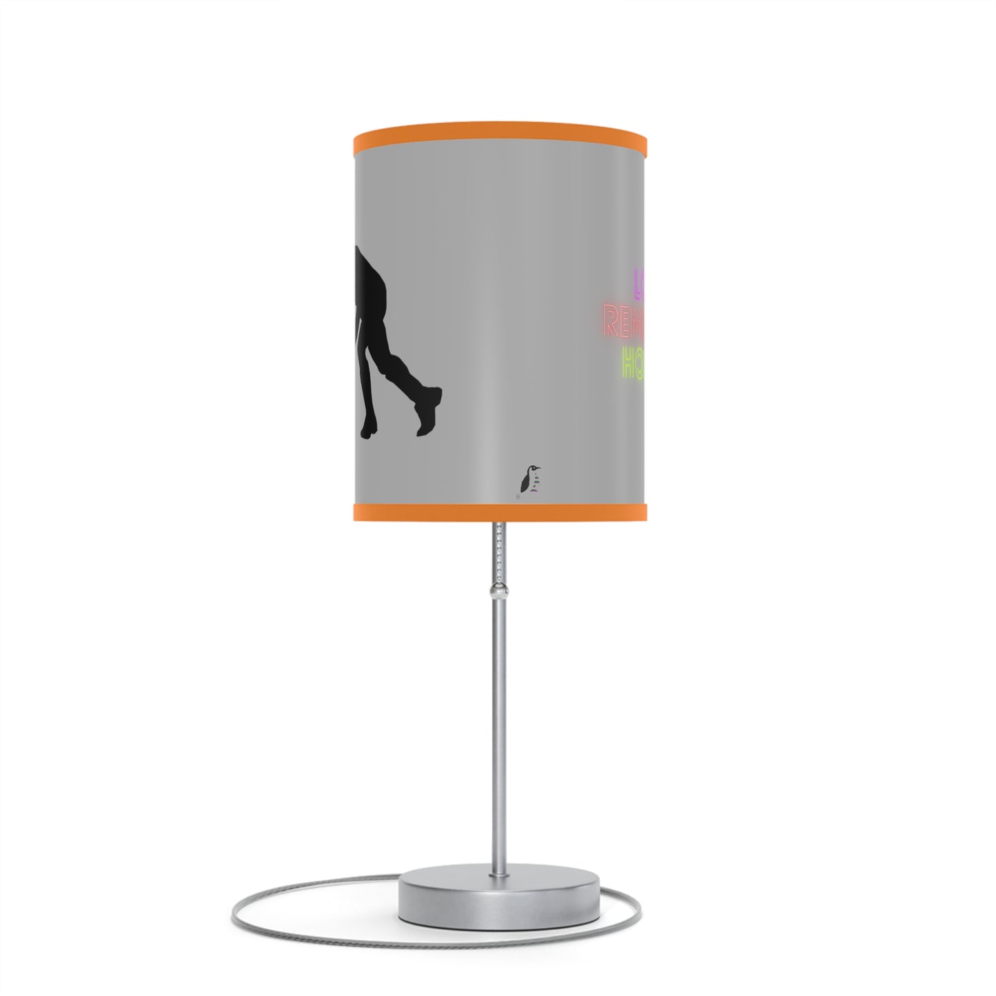 Lamp on a Stand, US|CA plug: Hockey Lite Grey 