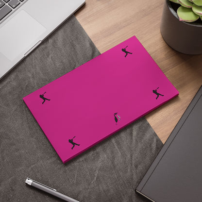 Post-it® Note Pads: Baseball Pink