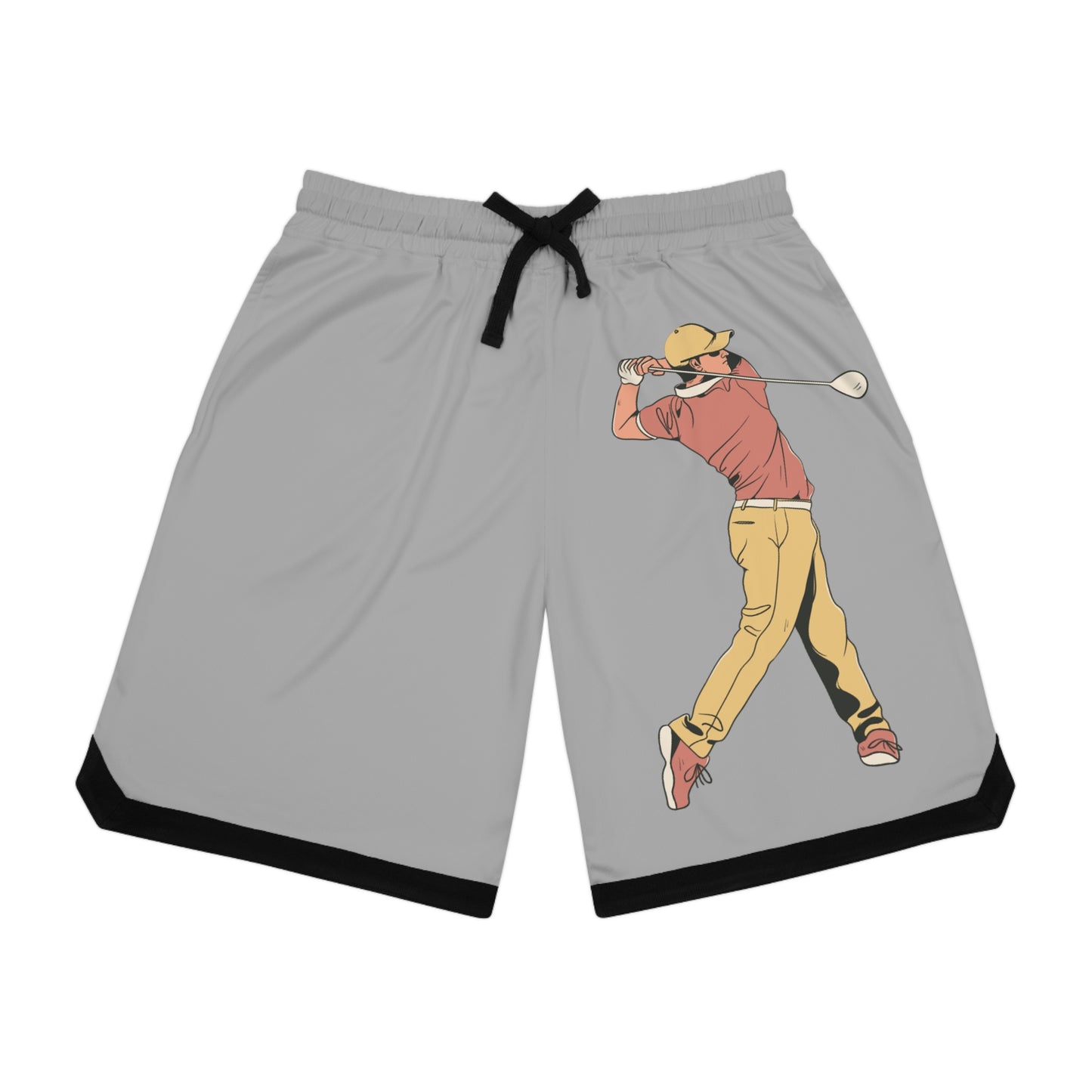 Basketball Rib Shorts: Golf Lite Grey