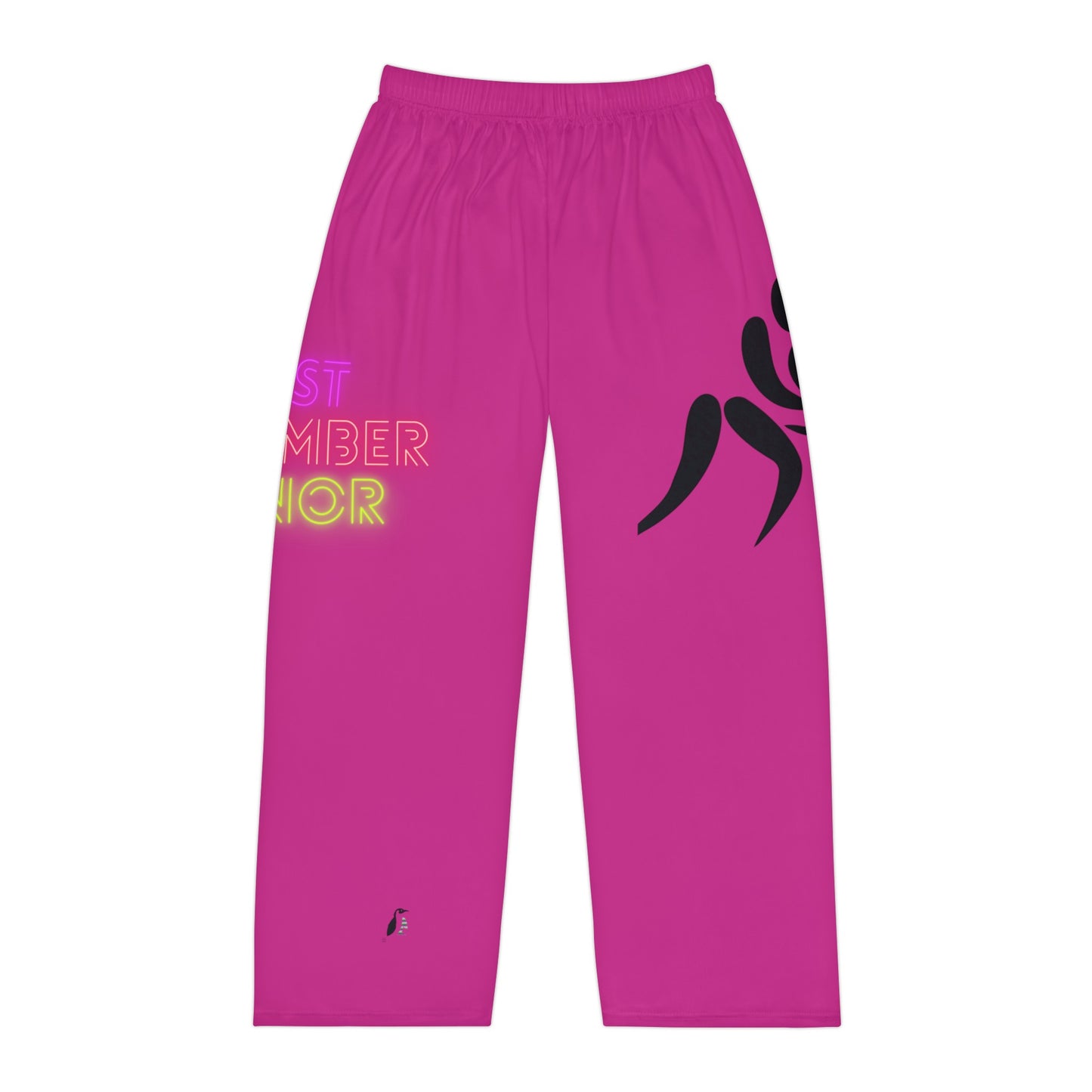 Men's Pajama Pants: Wrestling Pink