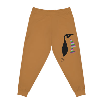 Athletic Joggers: Lost Remember Honor Lite Brown