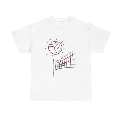 Heavy Cotton Tee: Volleyball #1