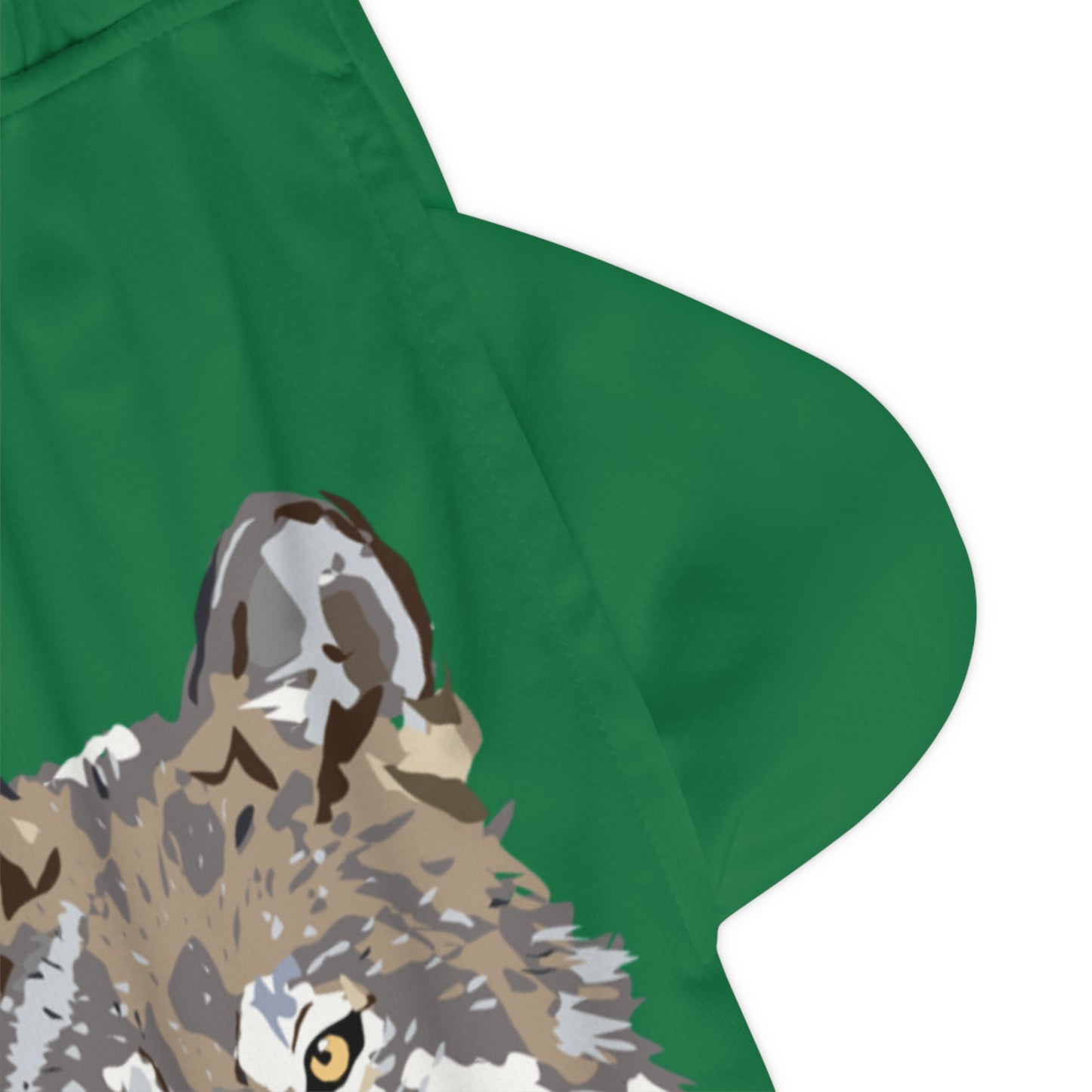 Basketball Rib Shorts: Wolves Dark Green