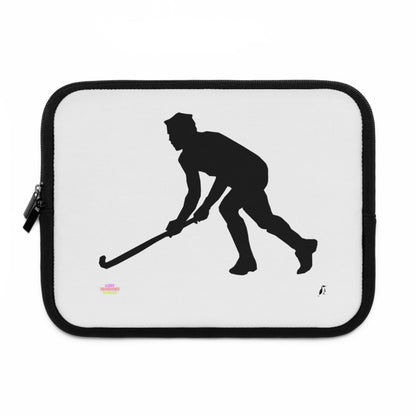 Laptop Sleeve: Hockey White