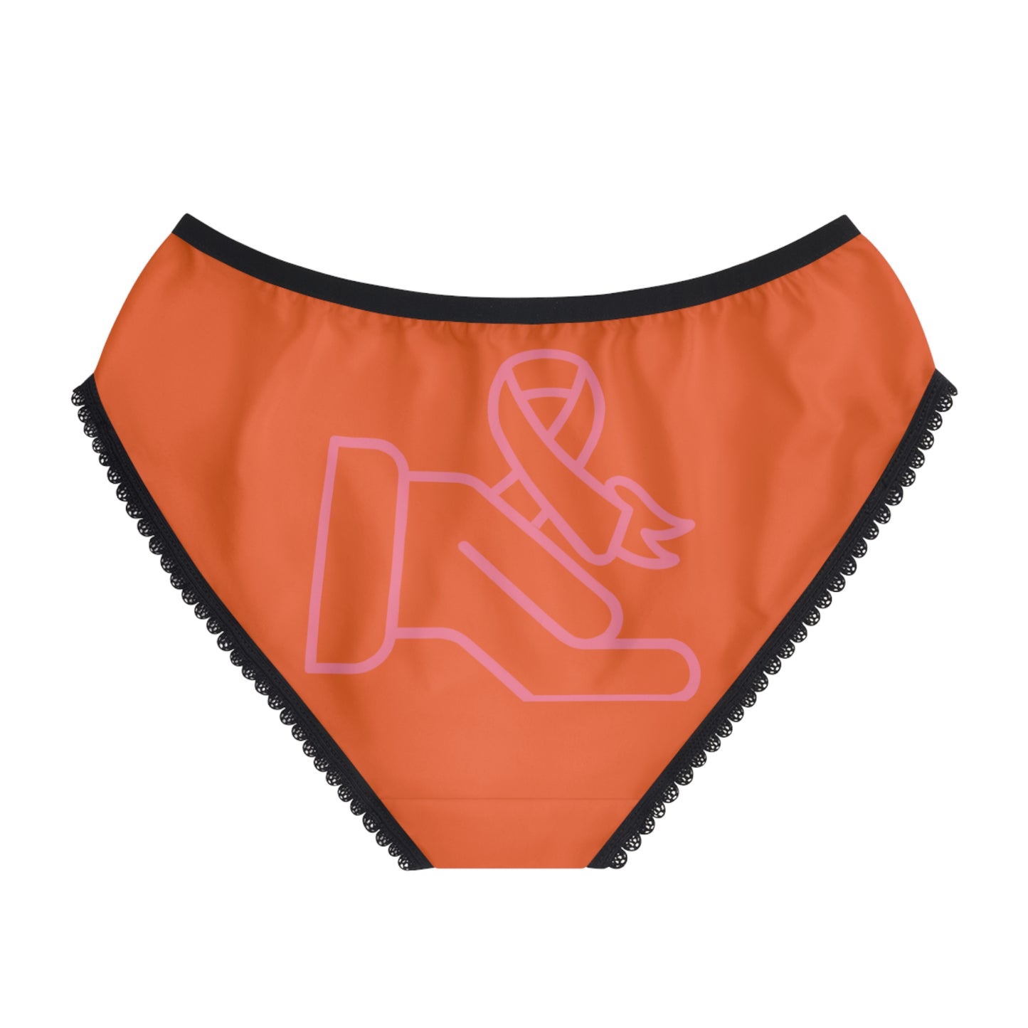 Women's Briefs: Fight Cancer Orange