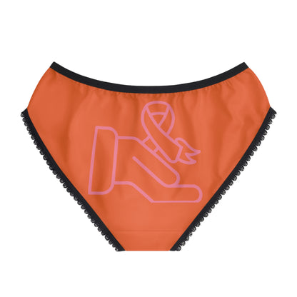 Women's Briefs: Fight Cancer Orange