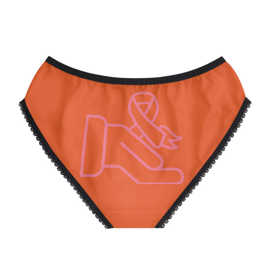 Women's Briefs: Fight Cancer Orange