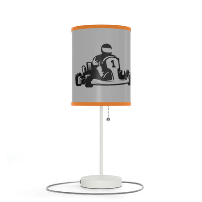 Lamp on a Stand, US|CA plug: Racing Lite Grey