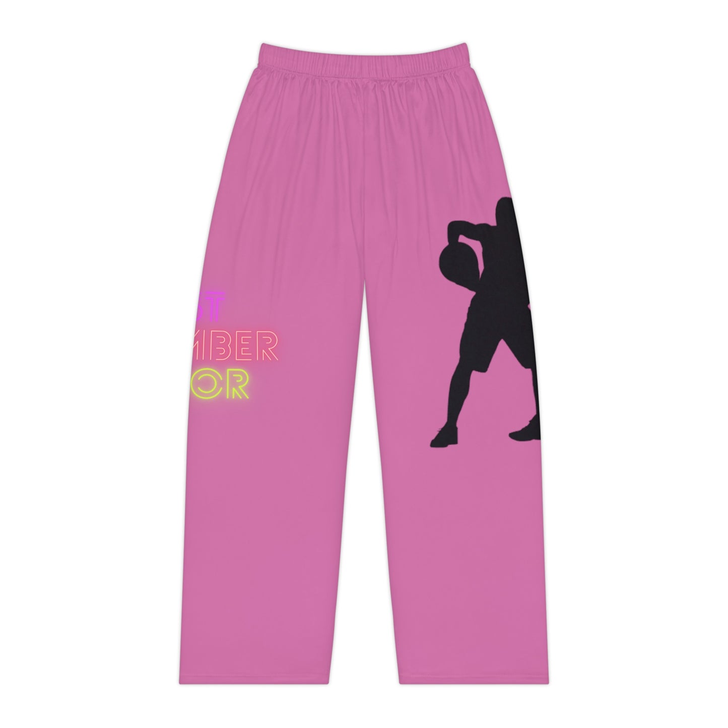 Women's Pajama Pants: Basketball Lite Pink