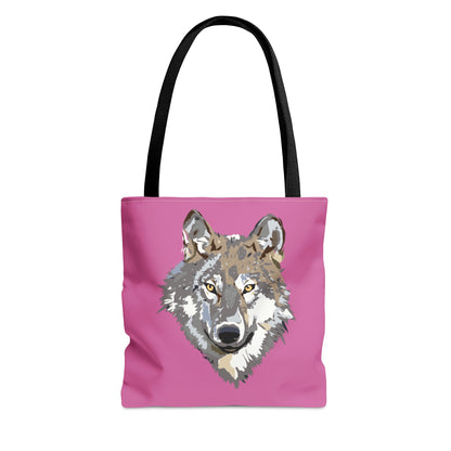 Tote Bag: Wolves Lite Pink