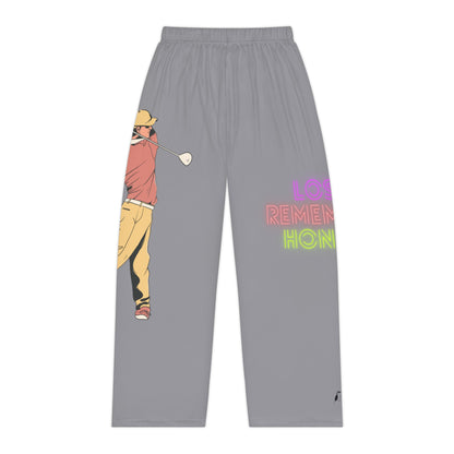 Pambabaeng Pajama Pants: Golf Gray