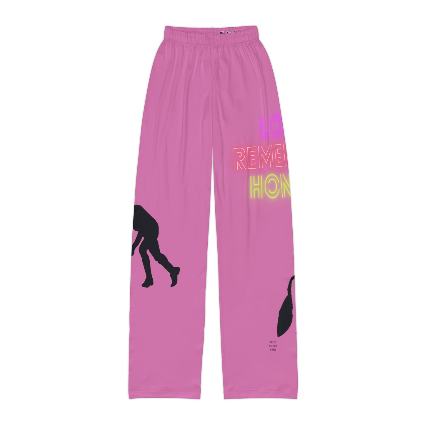 Kids Pajama Pants: Hockey Lite Pink