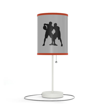 Lamp on a Stand, US|CA plug: Basketball Lite Grey 