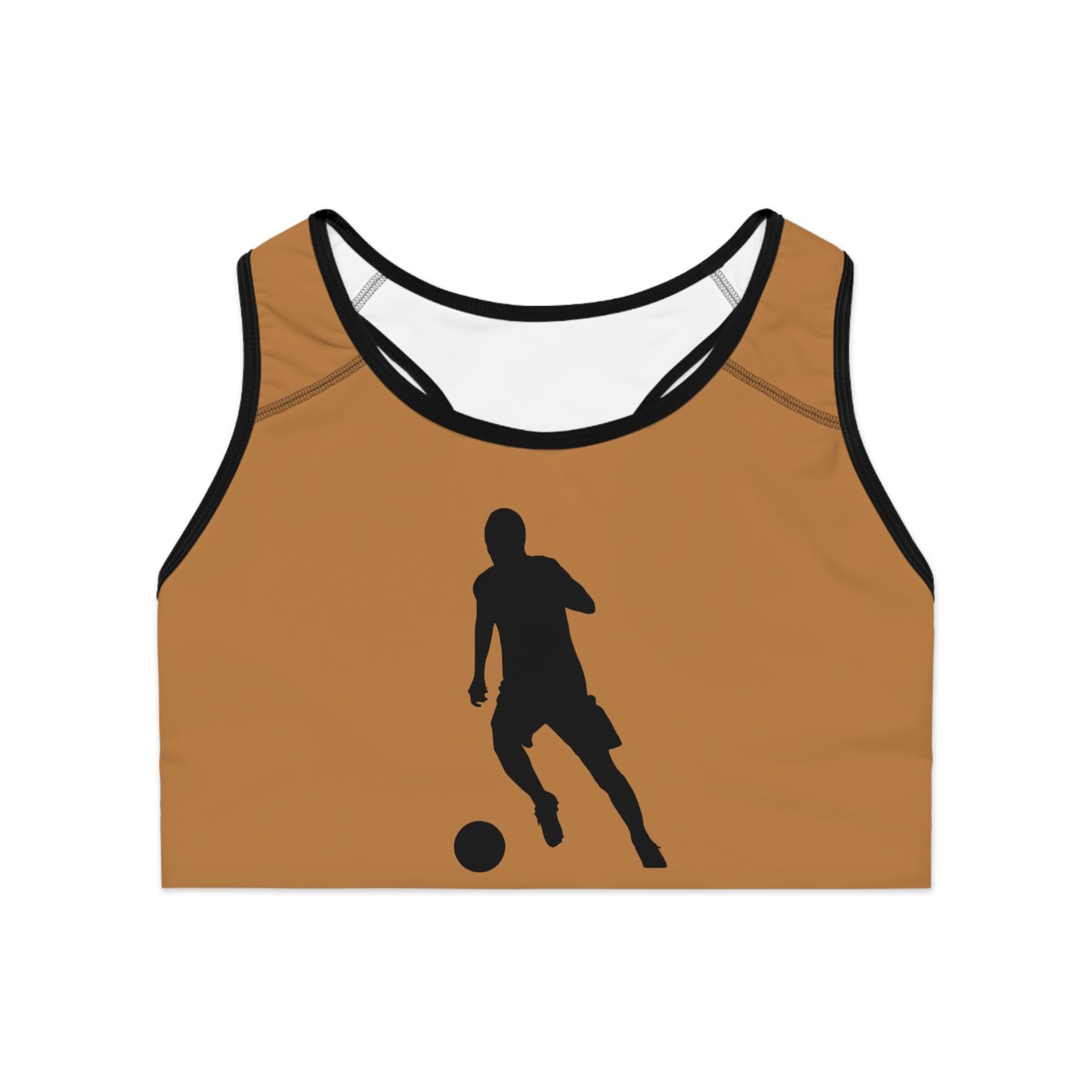 Sports Bra: Soccer Lite Brown