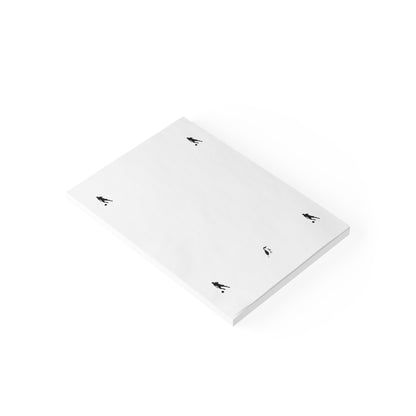 Post-it® Note Pads: Soccer White